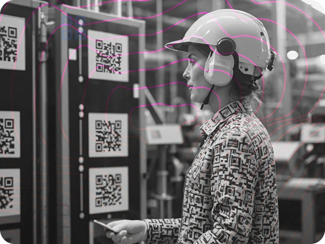 Система обслуживания производственных предприятий с помощью QR-кодов